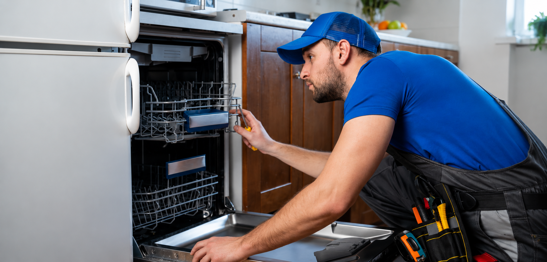 Técnico especializado atendendo cliente